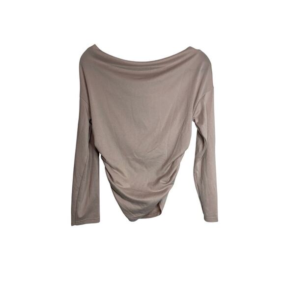 SHEIN Tan Long Sleeve Top | Size L | Excellent Used Condition - Picture 3 of 5
